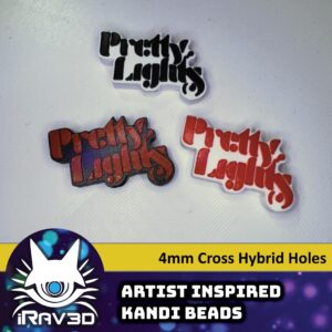 Pretty Lights inspired Kandi Beads – Colorful Beads for Rave Bracelets, Festival Jewelry, PLUR Crafts, EDM Accessories, diy supplies